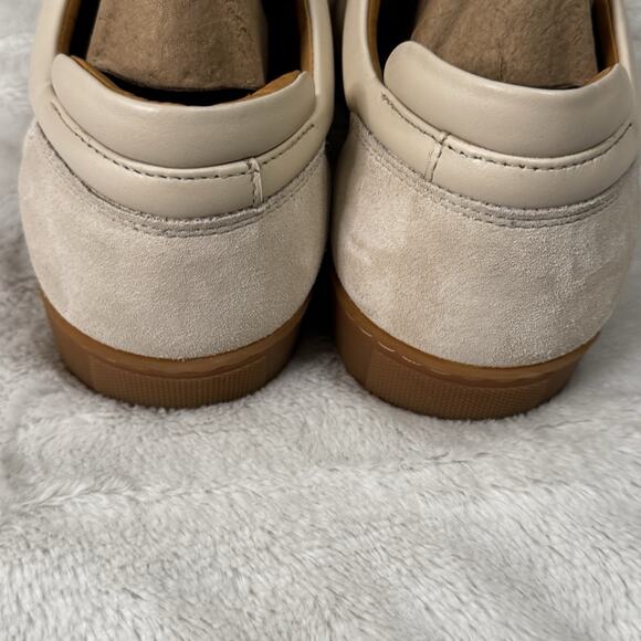 Want Les Essentiels Mens US 11 Beige leather sneaker made in Portugal main image 6